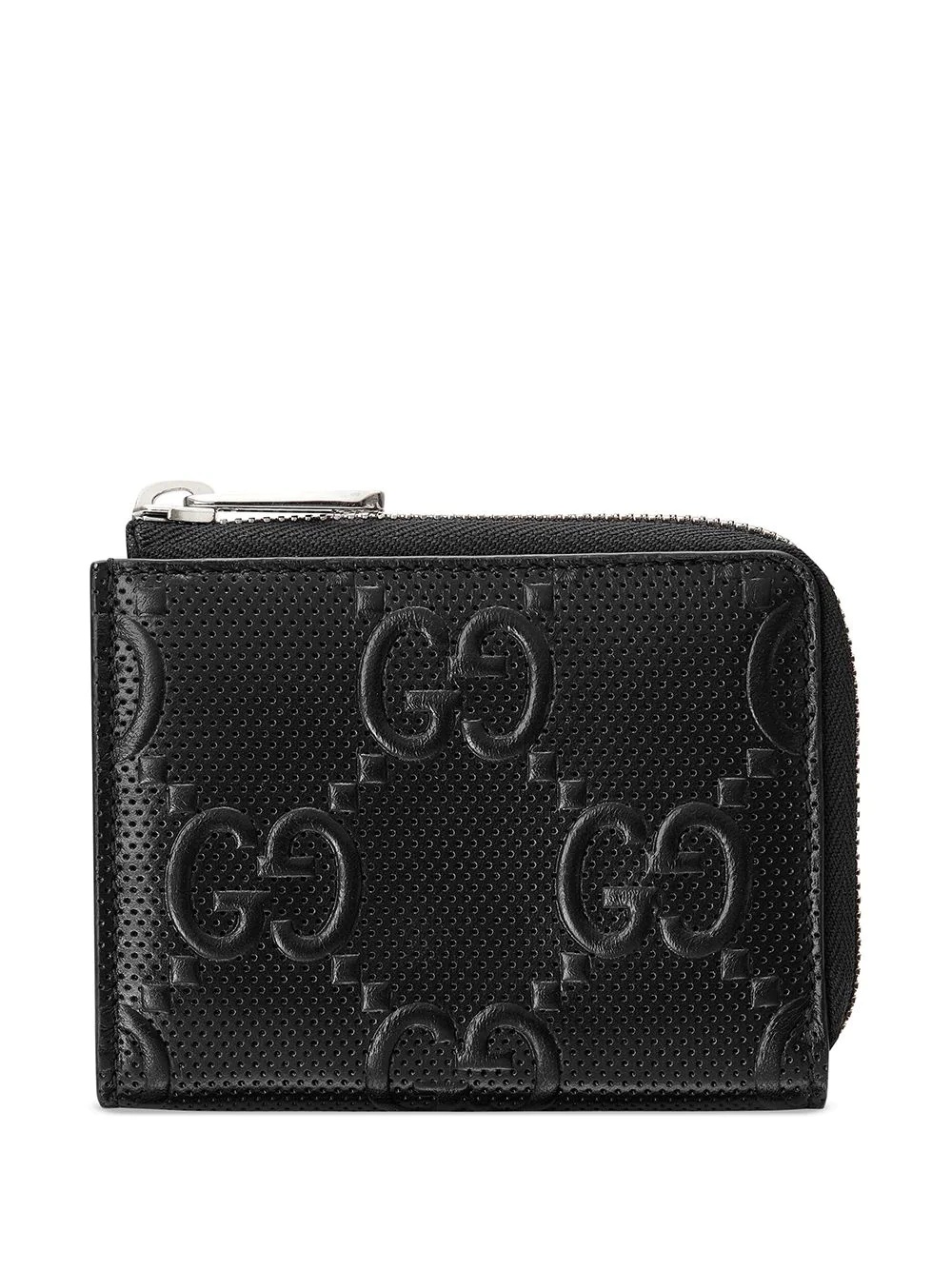 GG embossed compact wallet - 1