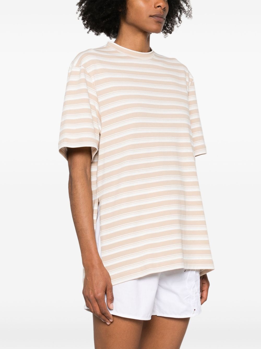 striped T-shirt - 3