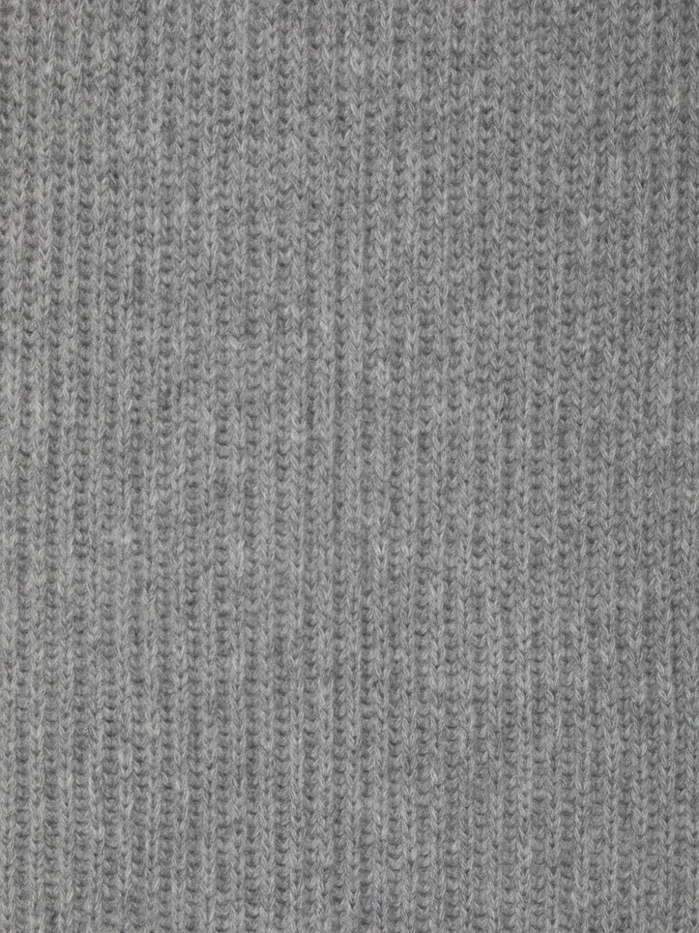 ribbed-knit wool scarf - 2