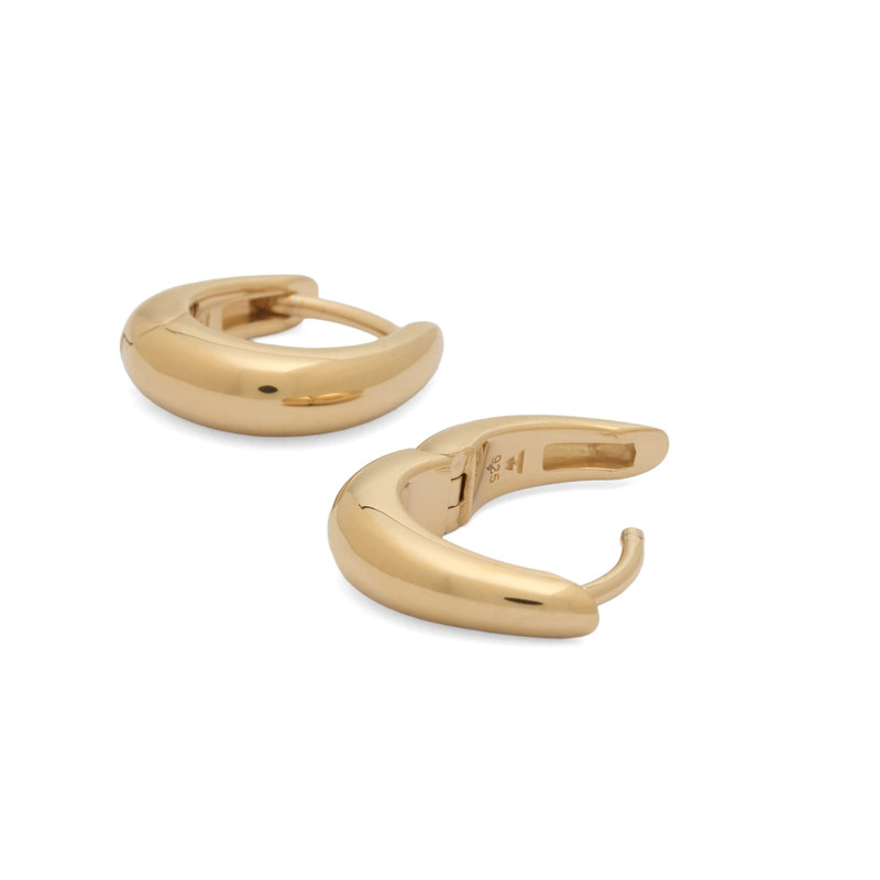 TOM WOOD Tom Wood Liz Huggies Earrings outlook