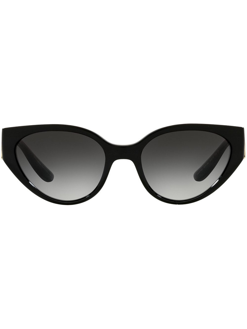 DG monogram oval-frame sunglasses 1