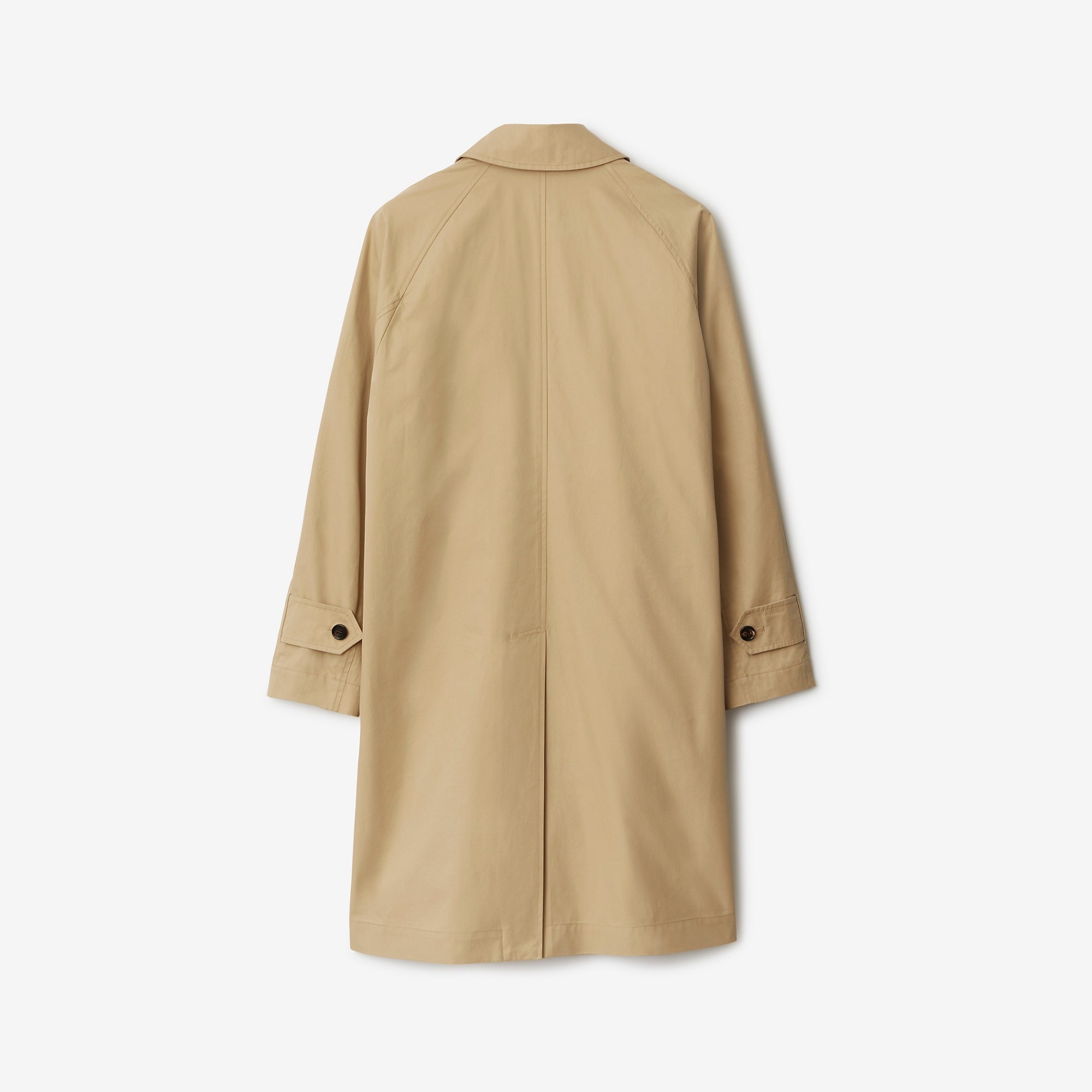 Burberry Check Print Long Coat | italist | REVERSIBLE