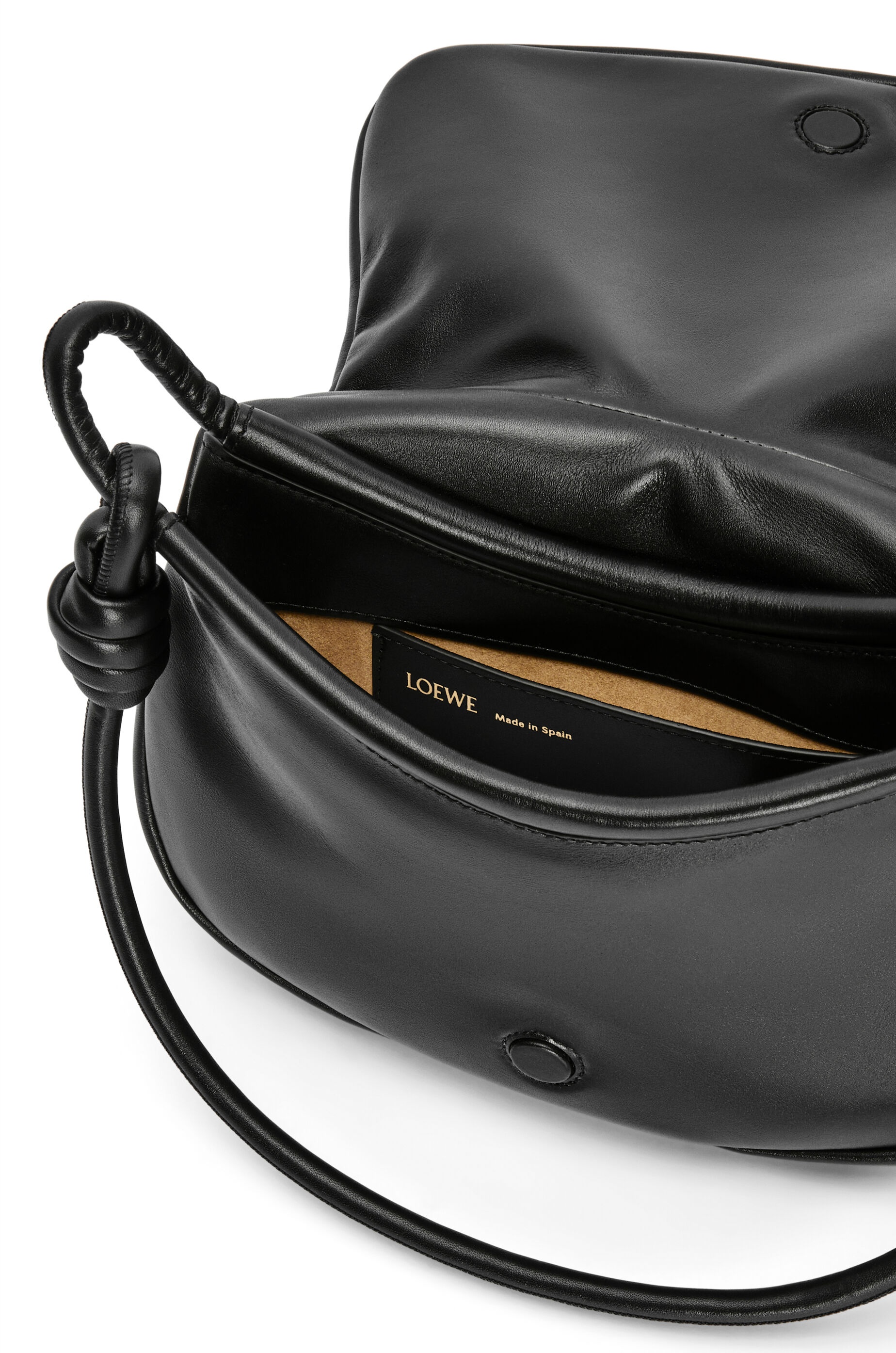 Paseo satchel in shiny nappa calfskin - 7