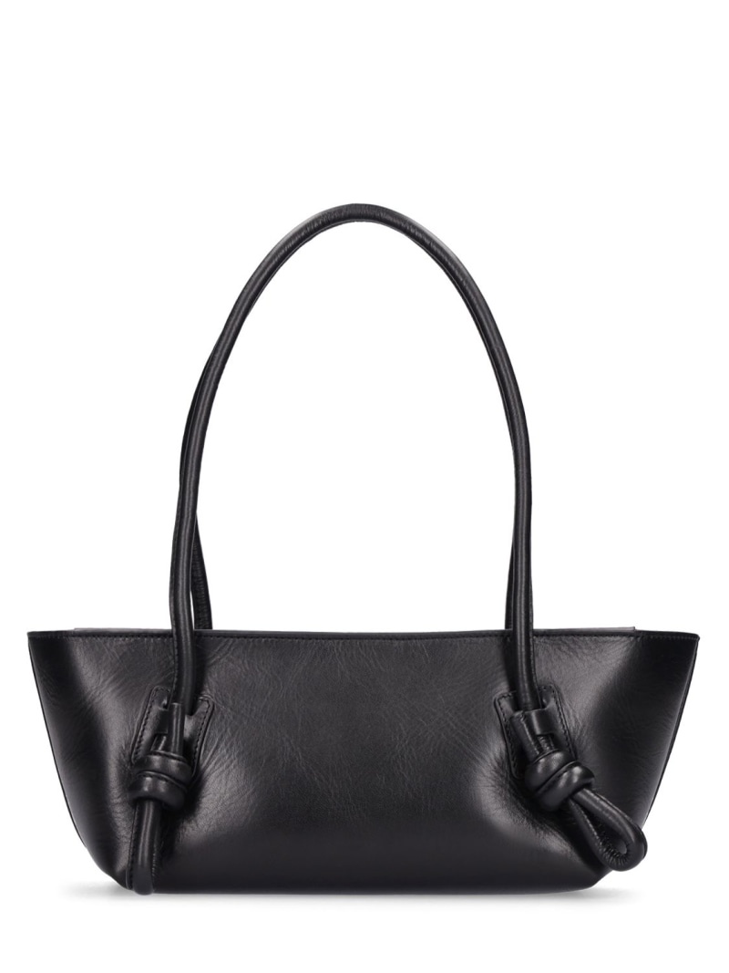 Fleca knotted leather bag - 5