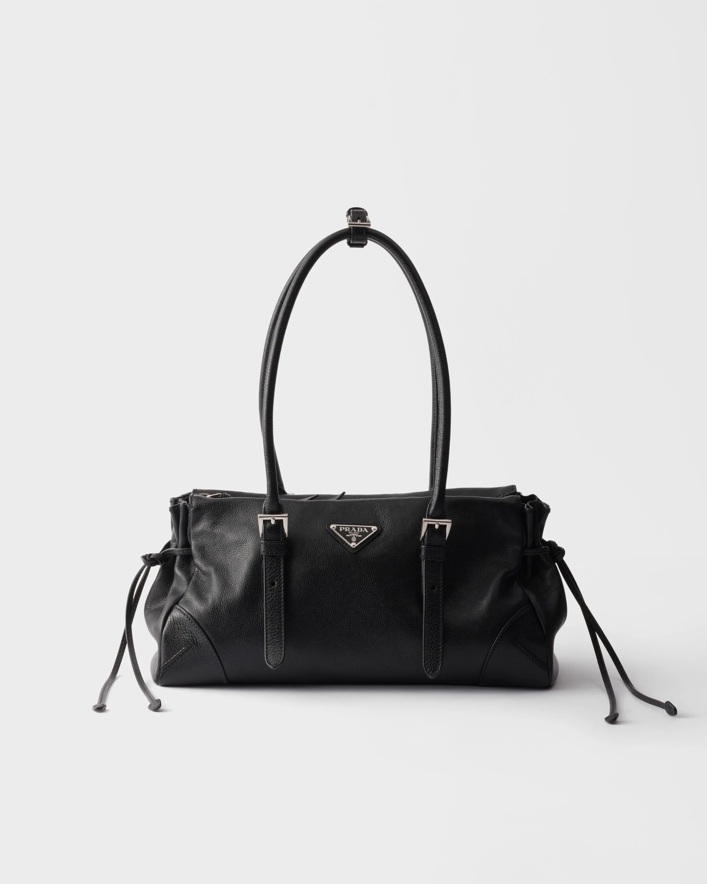 Prada Bonnie medium antiqued leather tote bag - 1
