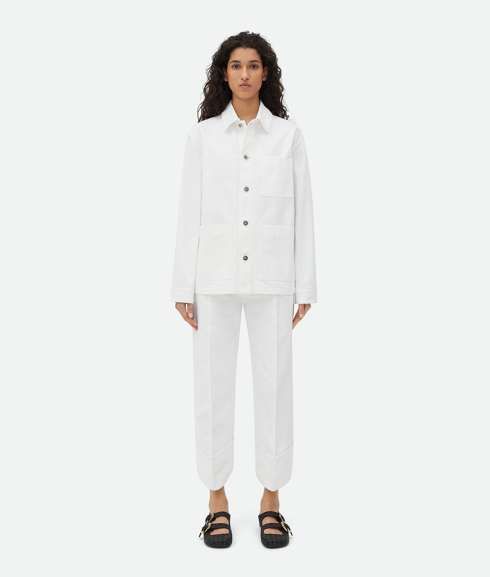White Denim Jacket - 4
