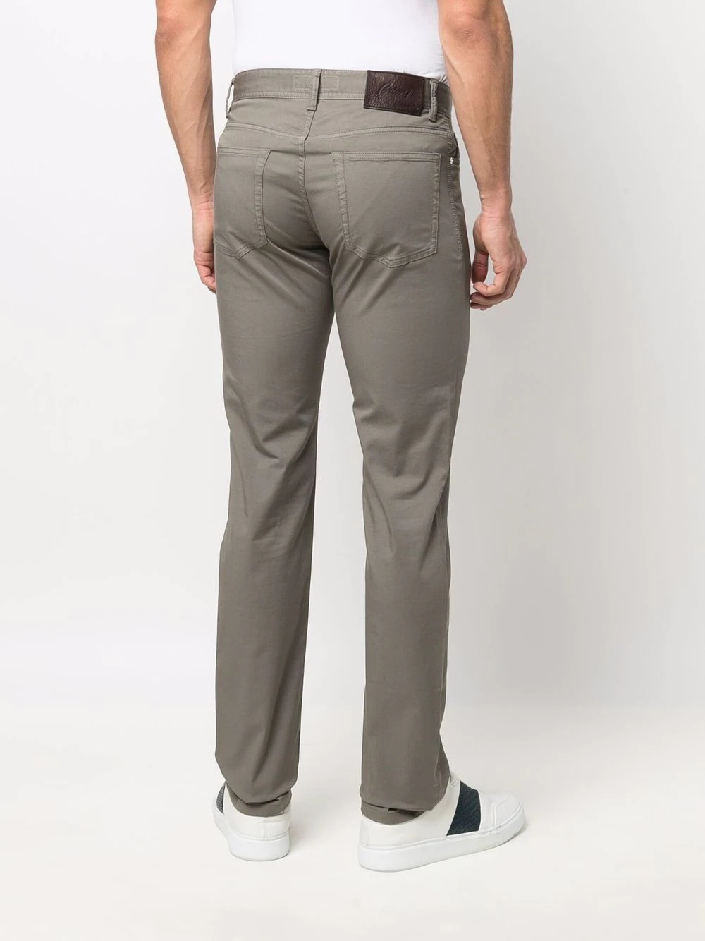 straight-leg chinos - 4