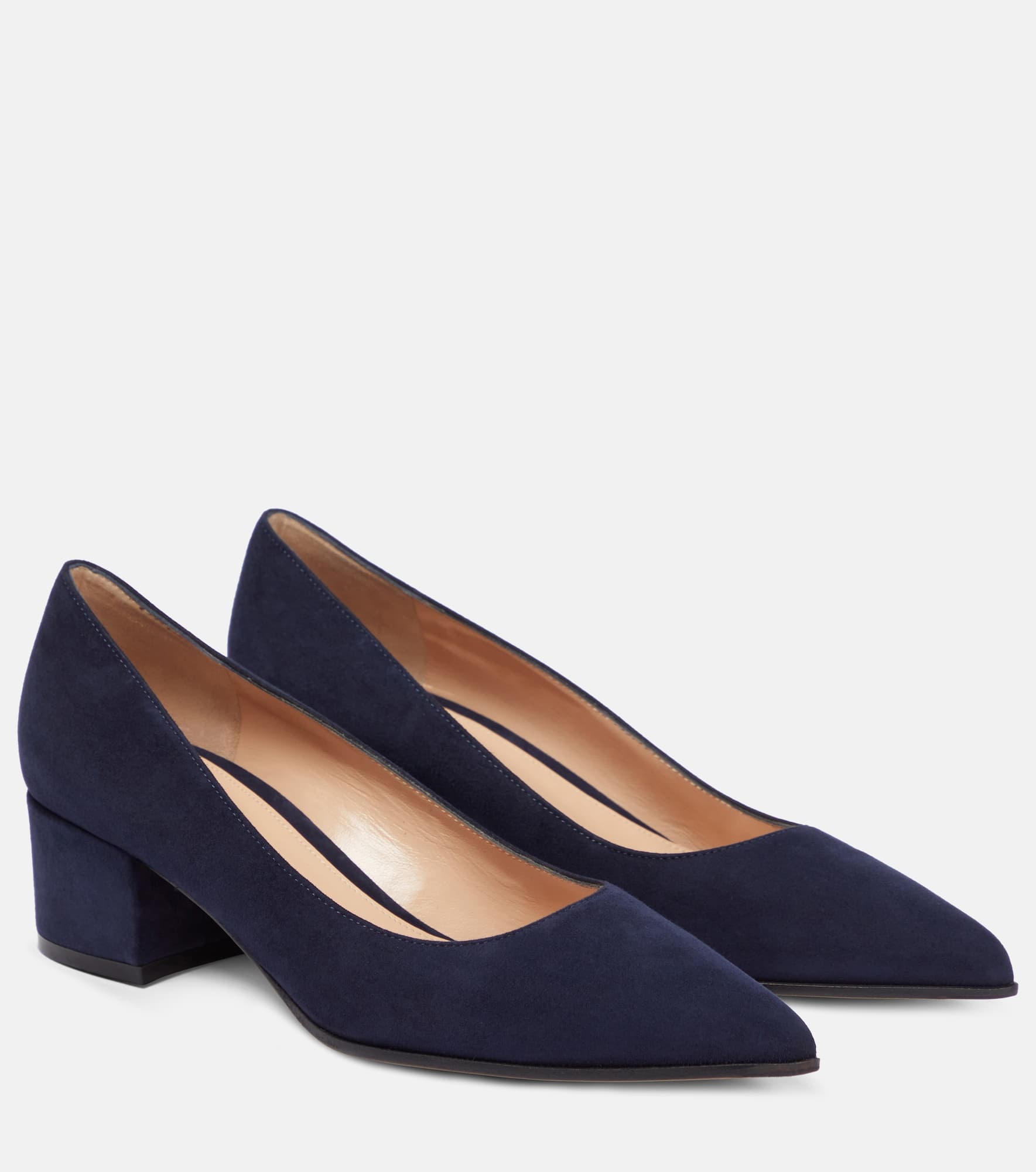 Suede pumps - 1