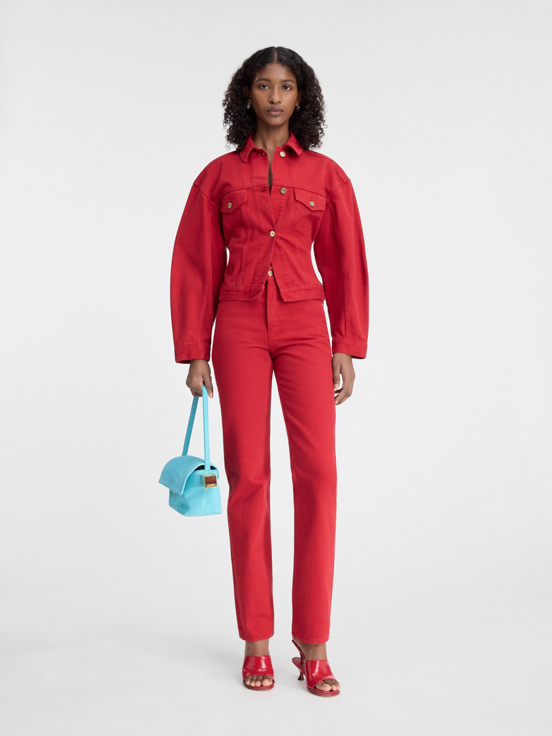 JACQUEMUS The denim de-Nîmes jacket outlook