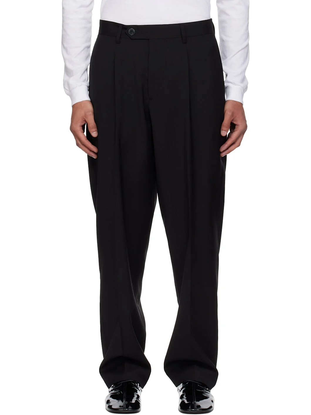 Black Formal Trousers - 1