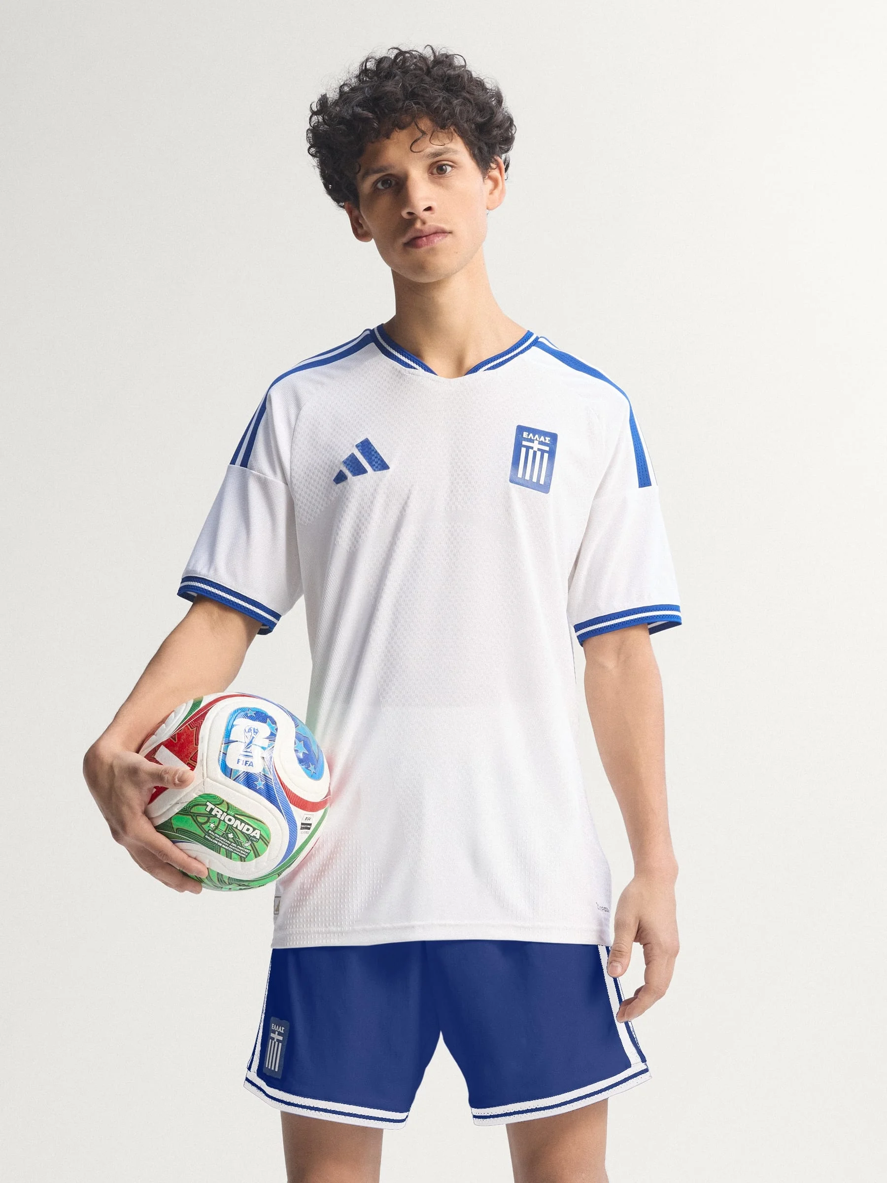 Greece 26 Home Authentic Jersey - 1