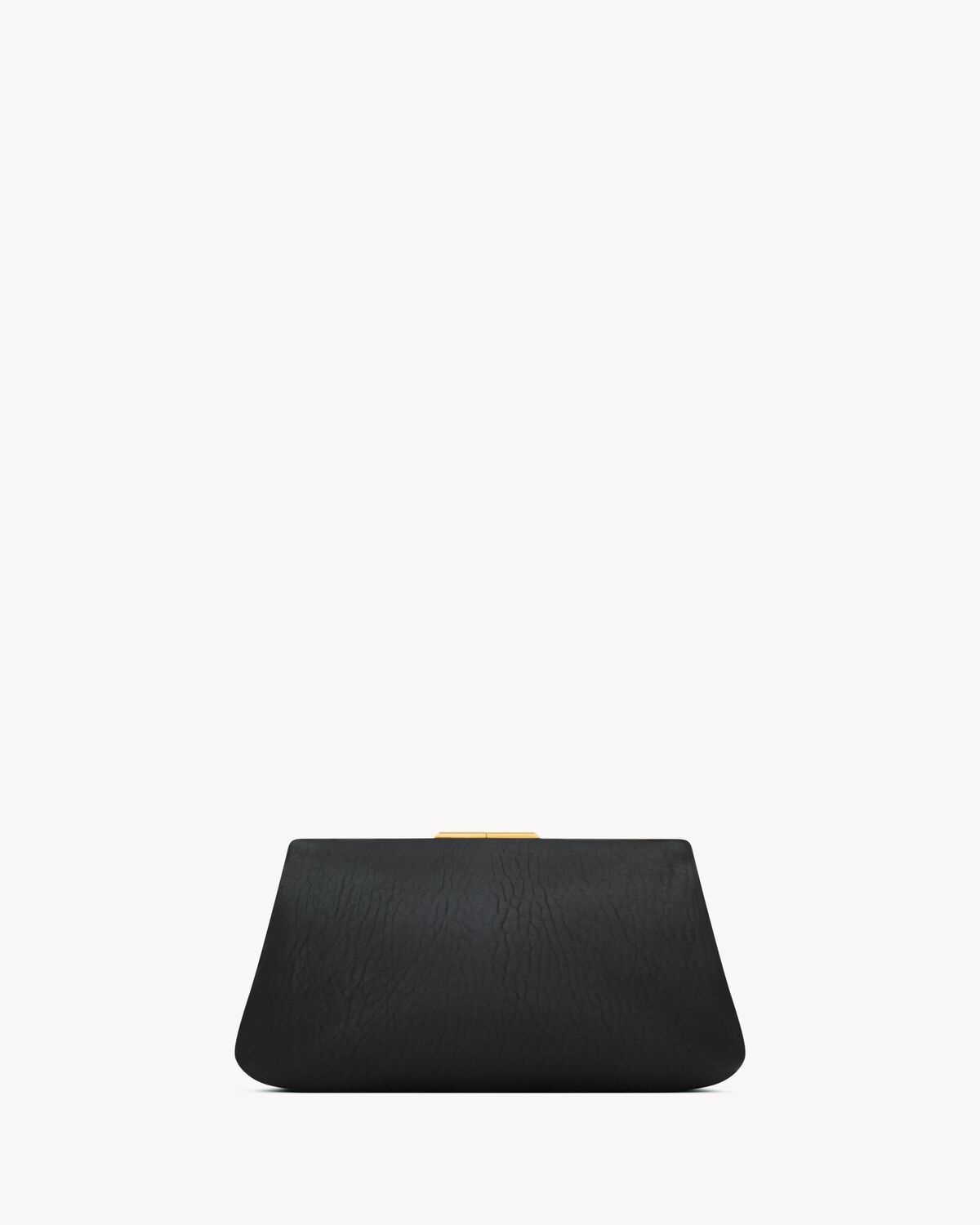 SAINT LAURENT CLUTCH LARGE IN LAMBSKIN - 2