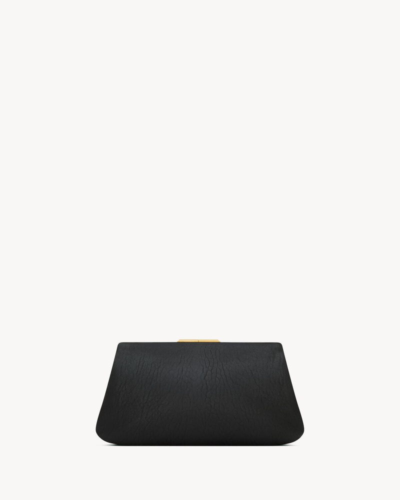 SAINT LAURENT SAINT LAURENT CLUTCH LARGE IN LAMBSKIN outlook