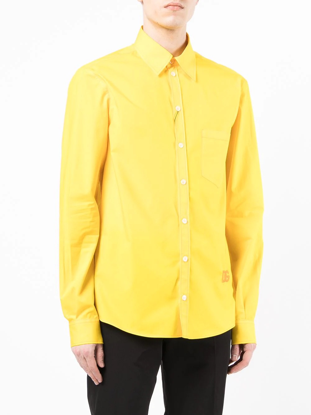 long-sleeve cotton shirt - 3