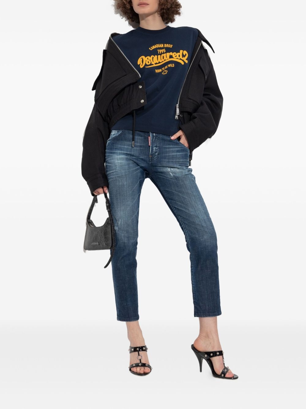 distressed jeans - 2