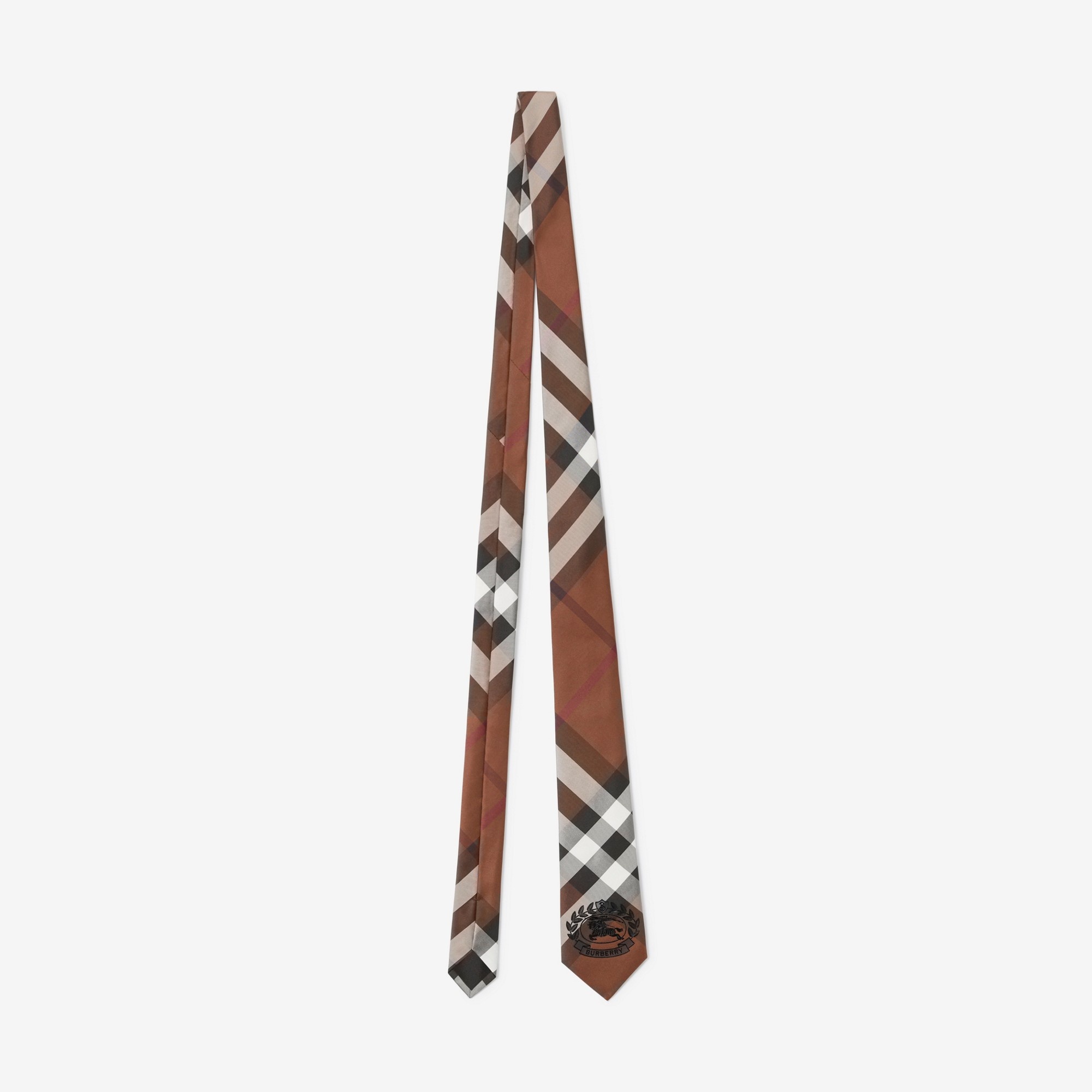 Classic Cut EKD and Check Silk Tie - 1
