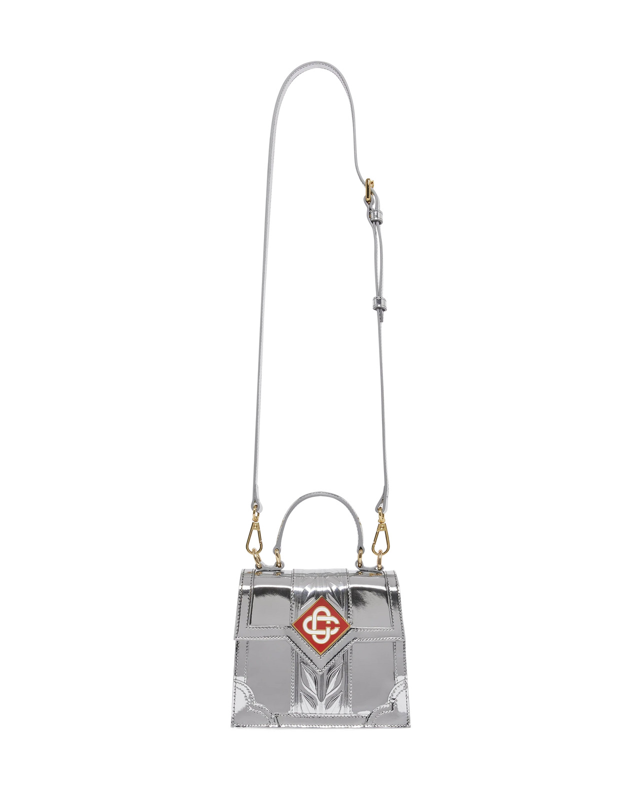 Silver Mini Jeanne Bag - 4