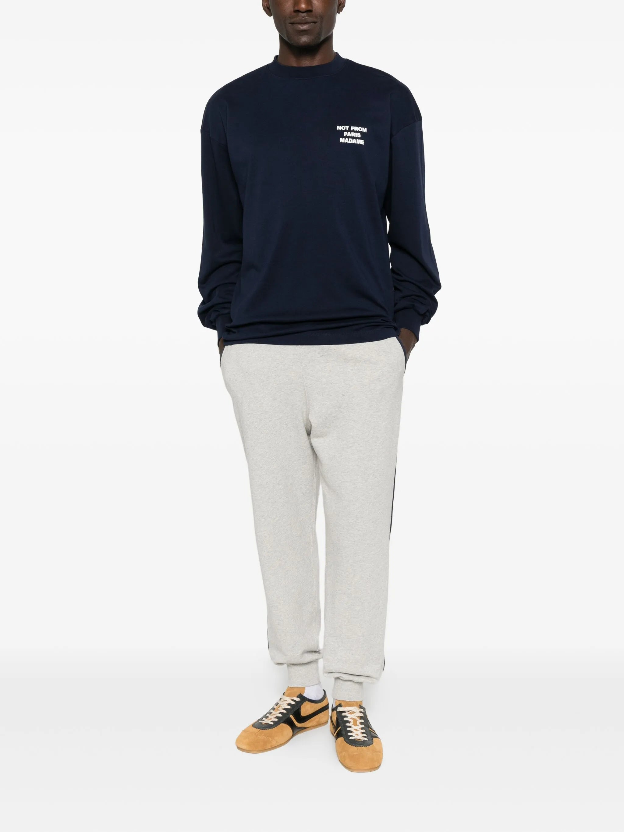 Drole De Monsieur Printed Long-sleeve T-shirt - 2