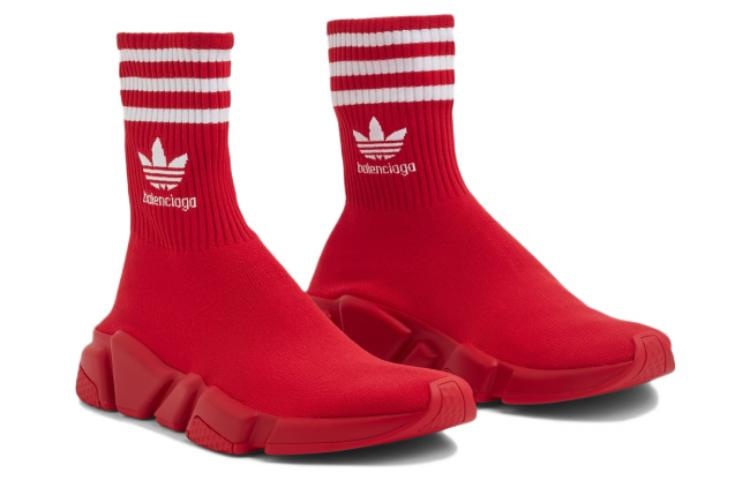 (WMNS) Balenciaga x adidas originals Speed 1.0 Sneakers 'Red' 717589WBDV16090 - 2