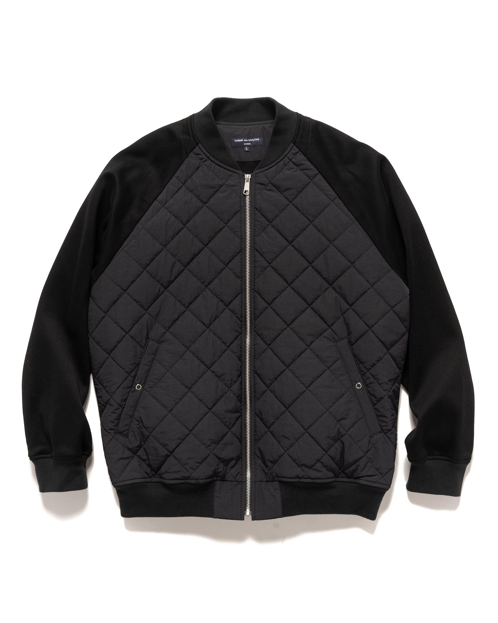 Comme des Garçons Homme Cotton Nylon Quilted Jacket | REVERSIBLE