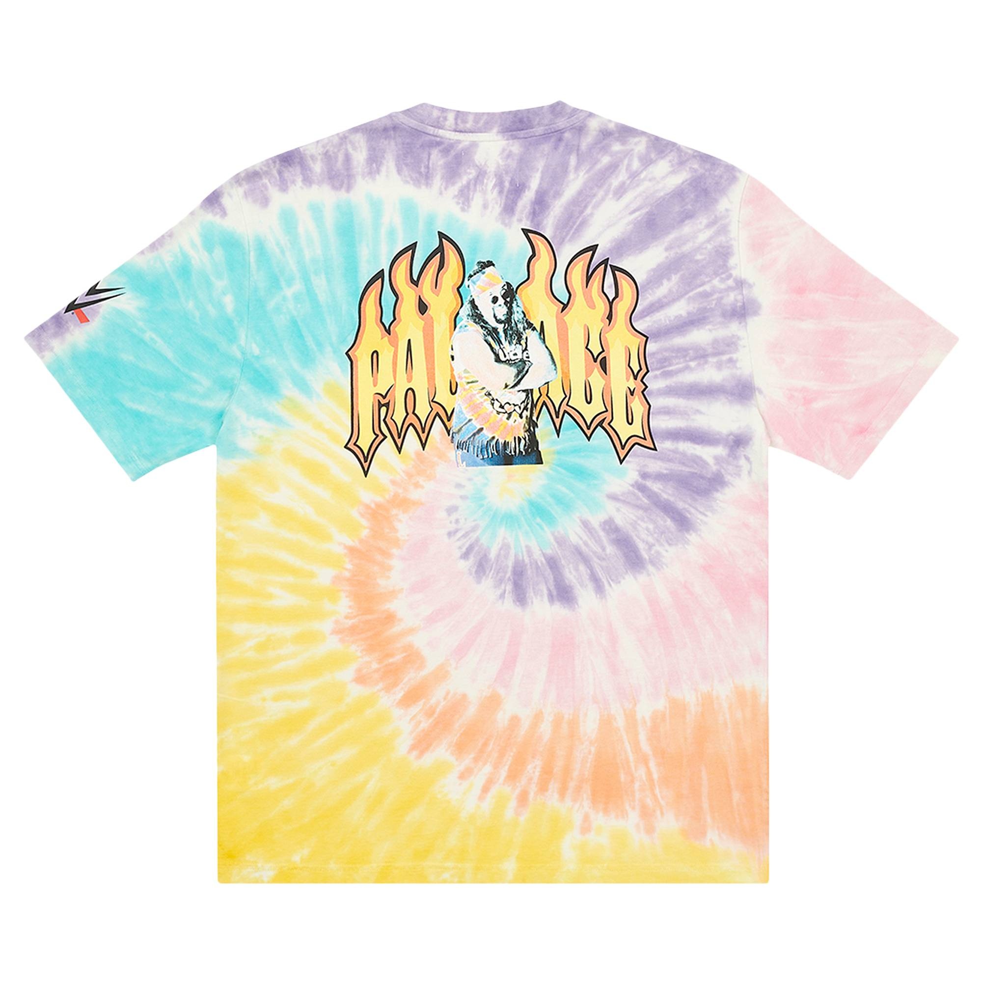 Palace x WWE Dude T-Shirt 'Tie-Dye' - 2