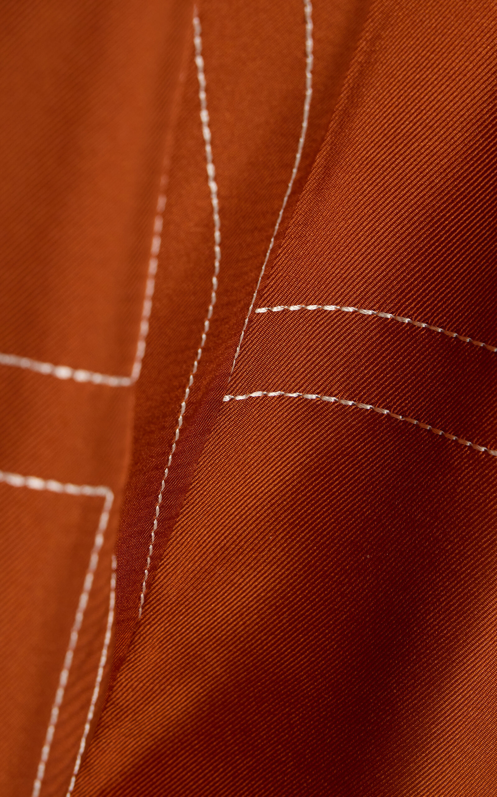 Monogram Silk Shorts orange - 5