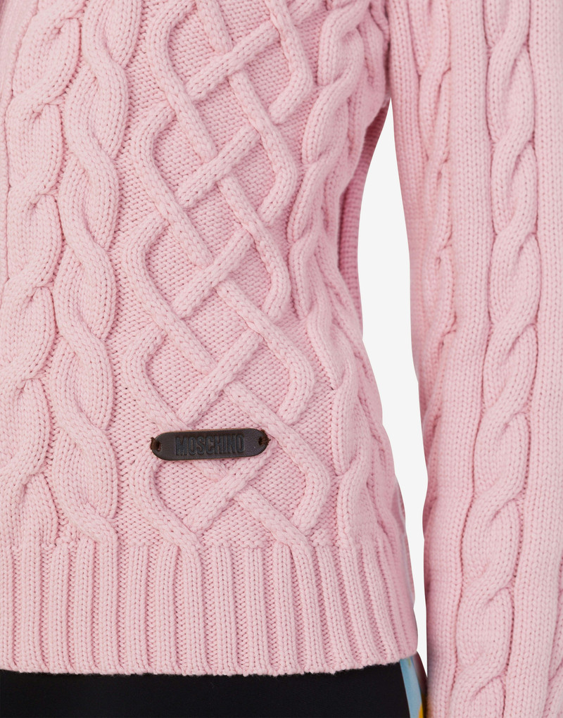 ORGANIC COTTON BLEND CARDIGAN 4