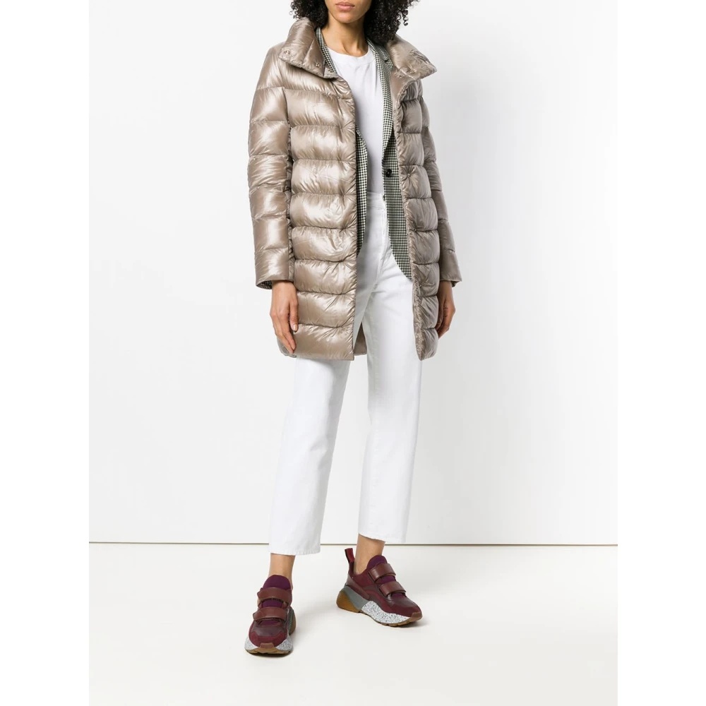 ダウンジャケット・コート HERNO FW25 Herno Coats Dove Grey (PI0001DIC 12017Z2600) CLEOFE in Grey for Women | Herno®