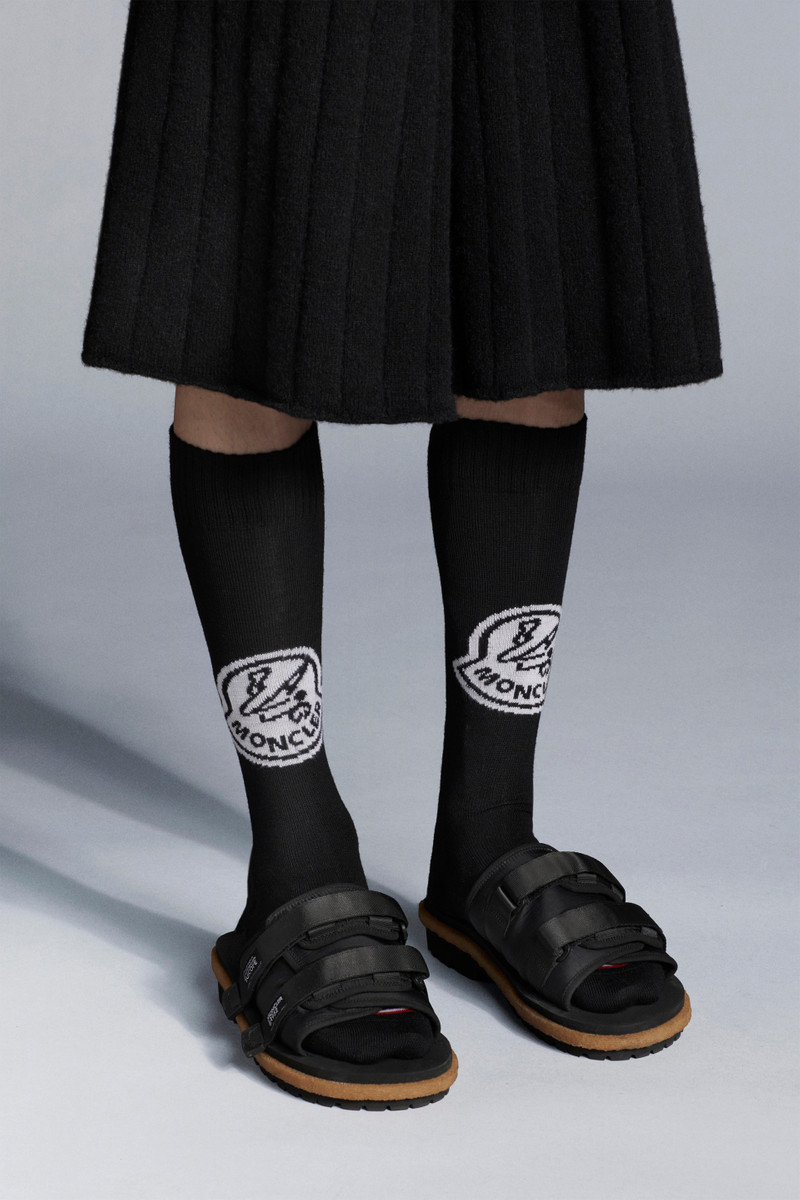 Moncler Intarsia-Knit Socks outlook