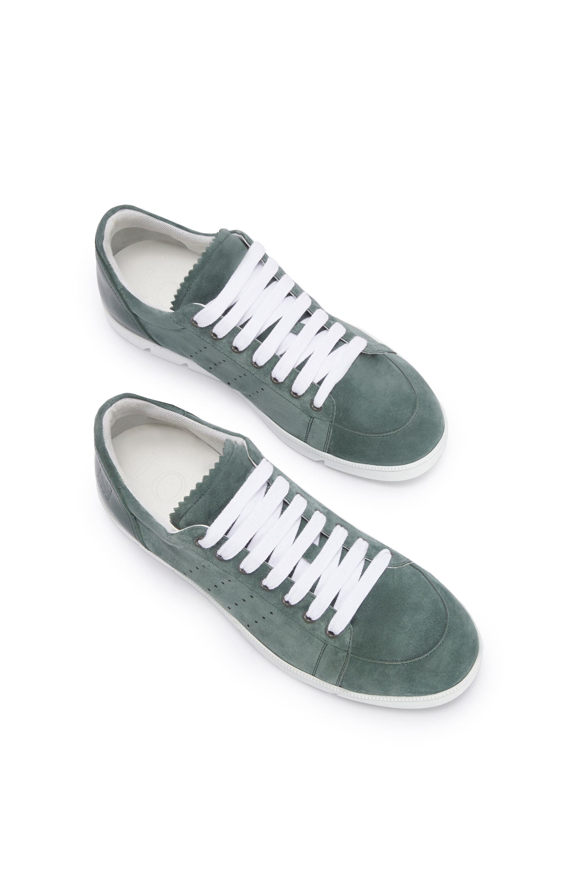 Soft sneaker in split calfskin - 3