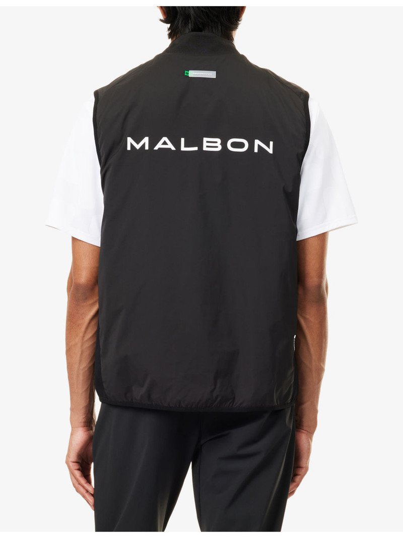 Performance Ribbed Panel Woven Vest 4