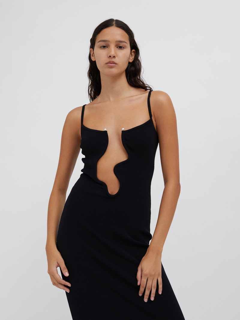 CHRISTOPHER ESBER Salacia Wire Column Dress outlook