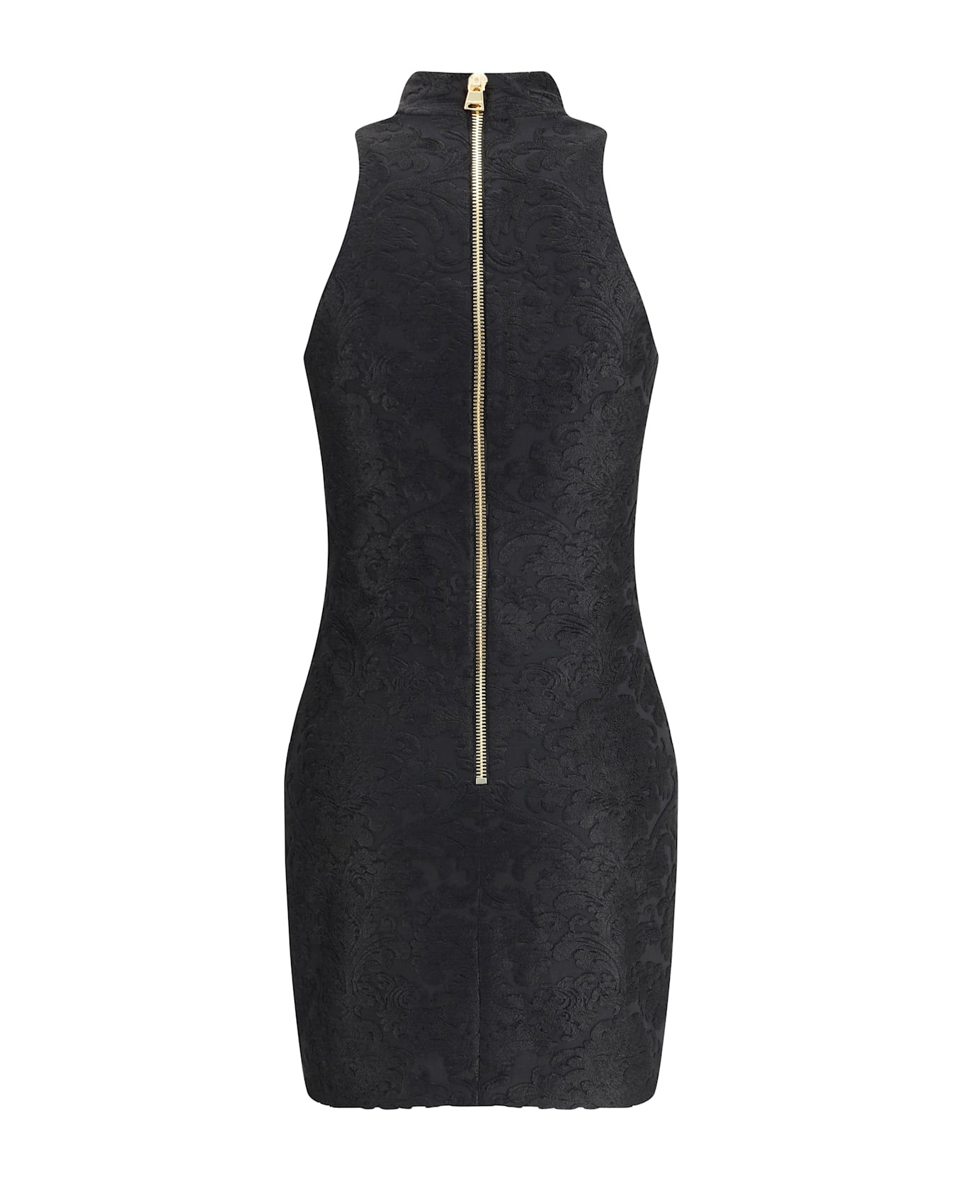 Baroque Short Dress - 2