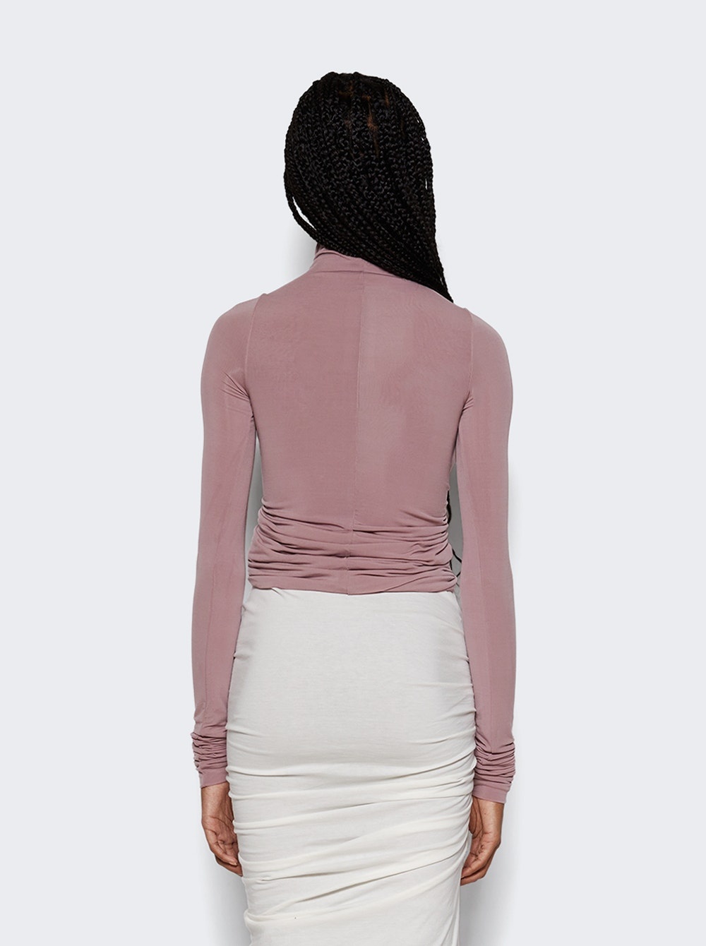 Long Sleeve Prong Top Dusty Pink - 5