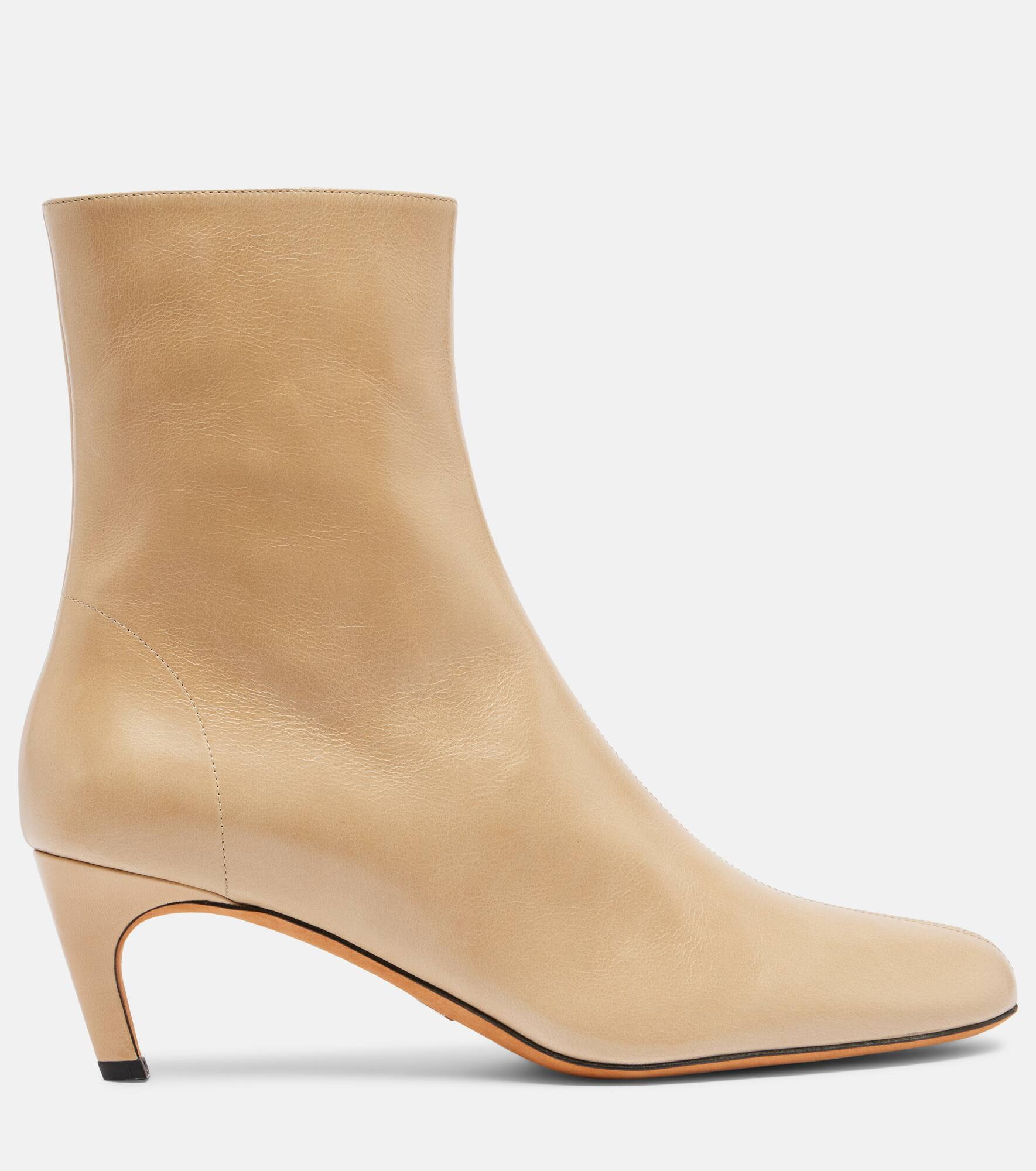 Uma 60 leather ankle boots - 4