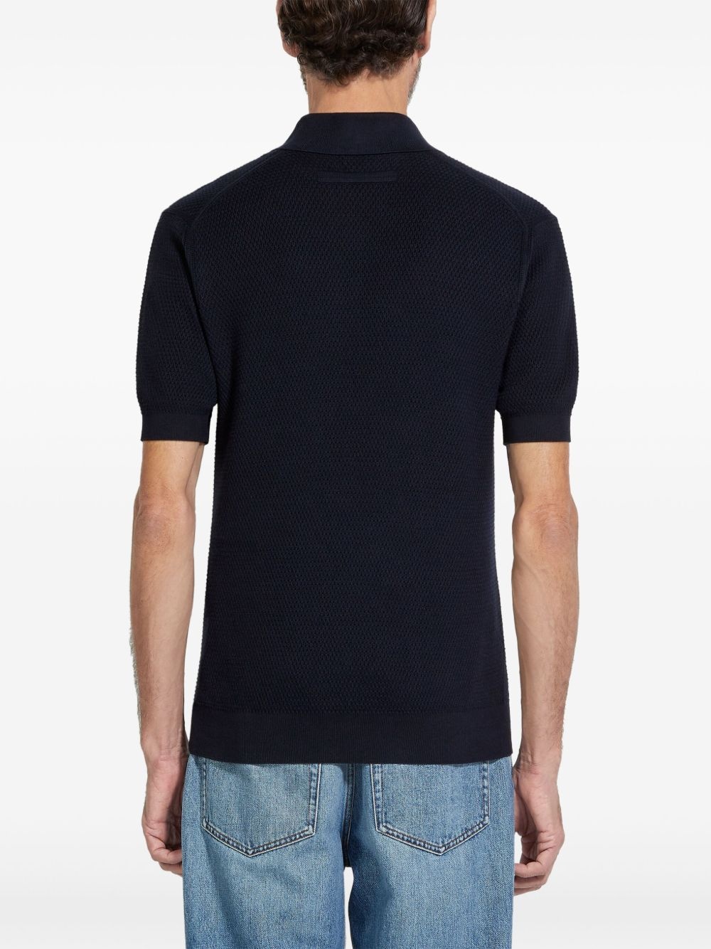 cotton polo shirt - 3