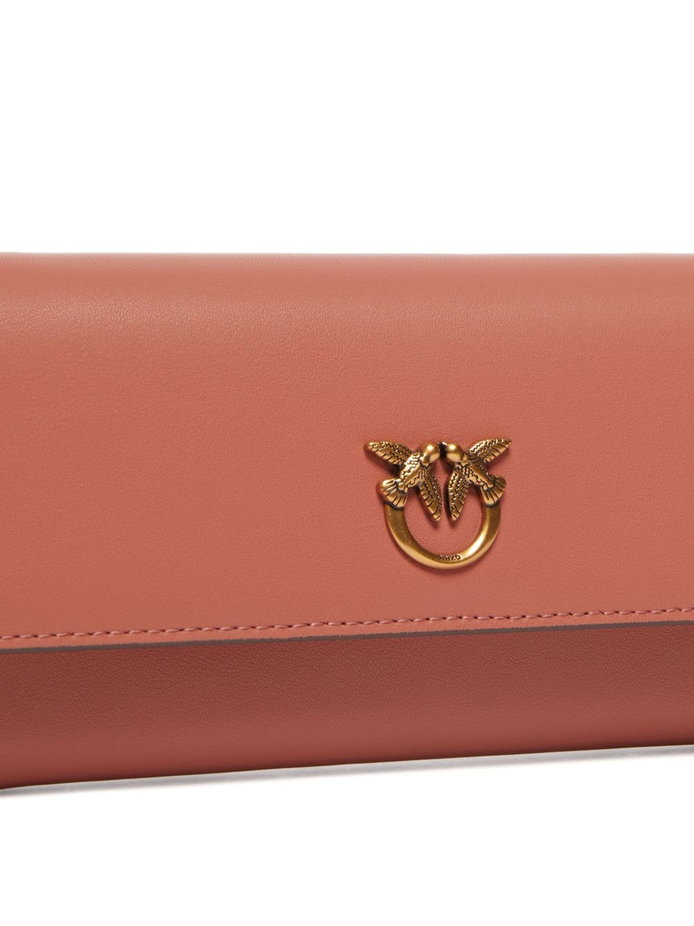 chain-strap leather wallet - 4