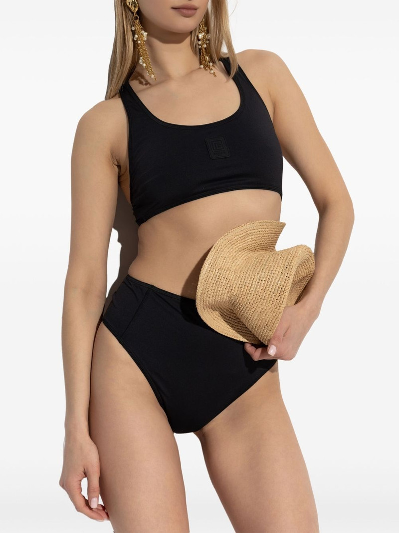 Balmain criss-cross back  bikini outlook