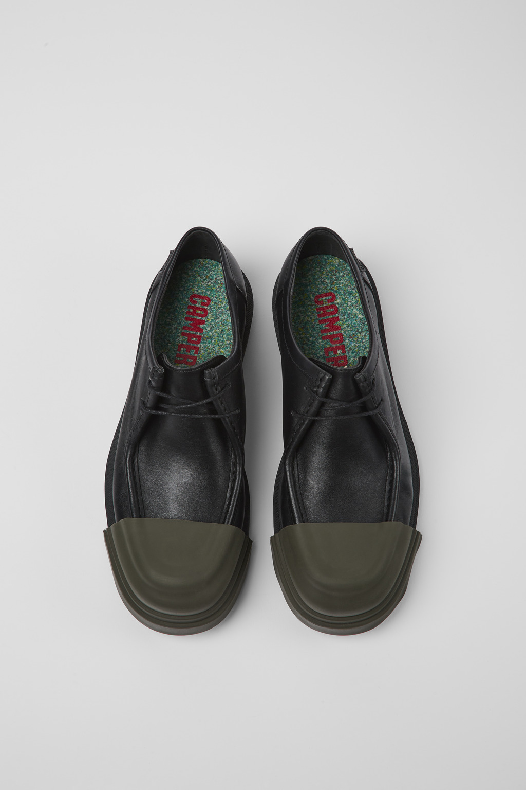 Black responsibly raised leather shoes for men - 4