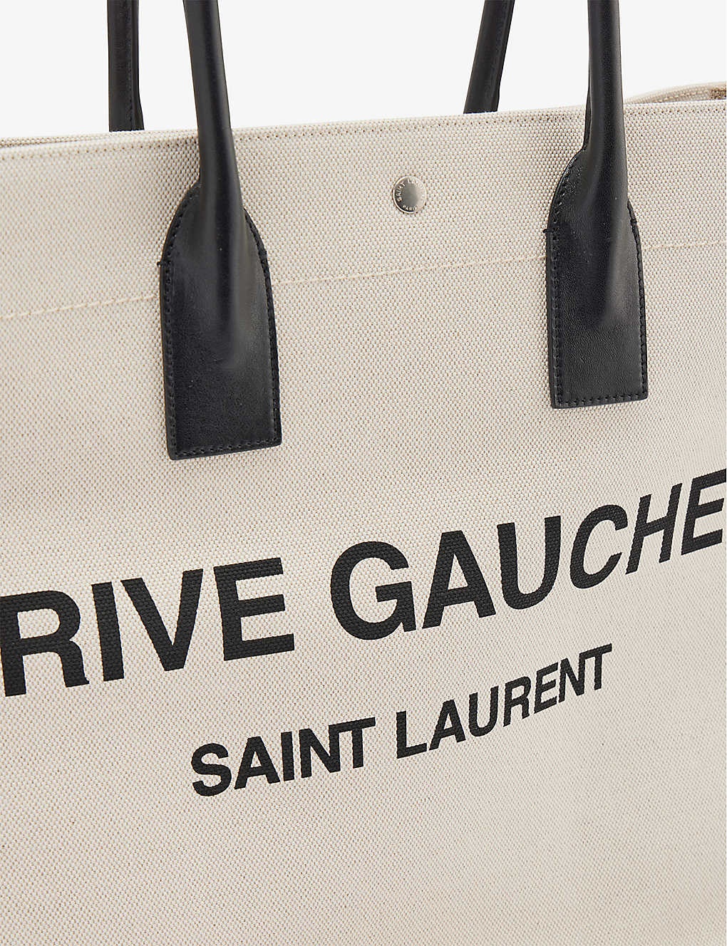Rive Gauche cotton and linen tote bag - 2