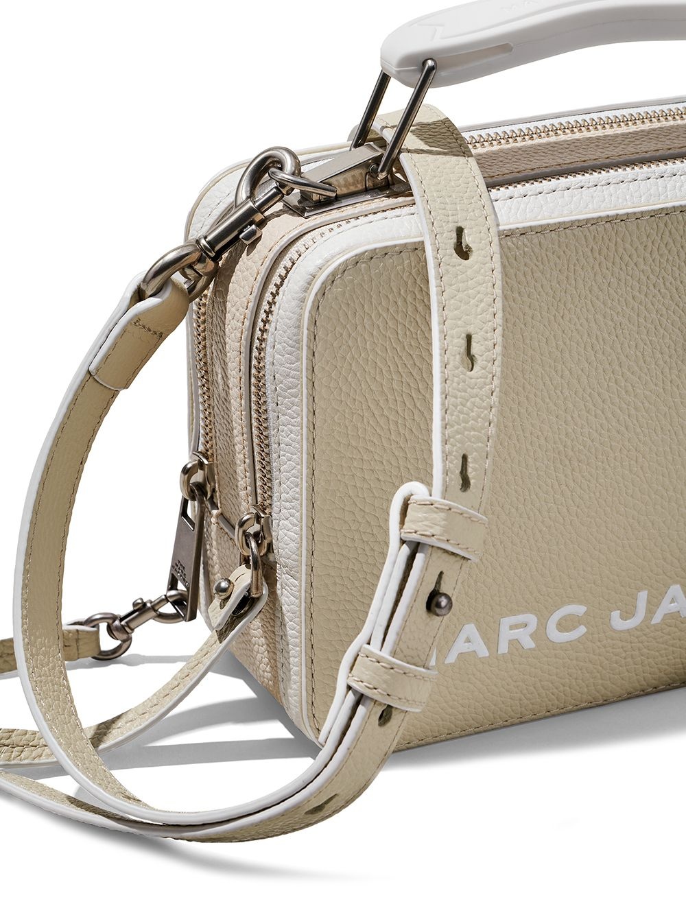 The Textured box-style crossbody bag - 4