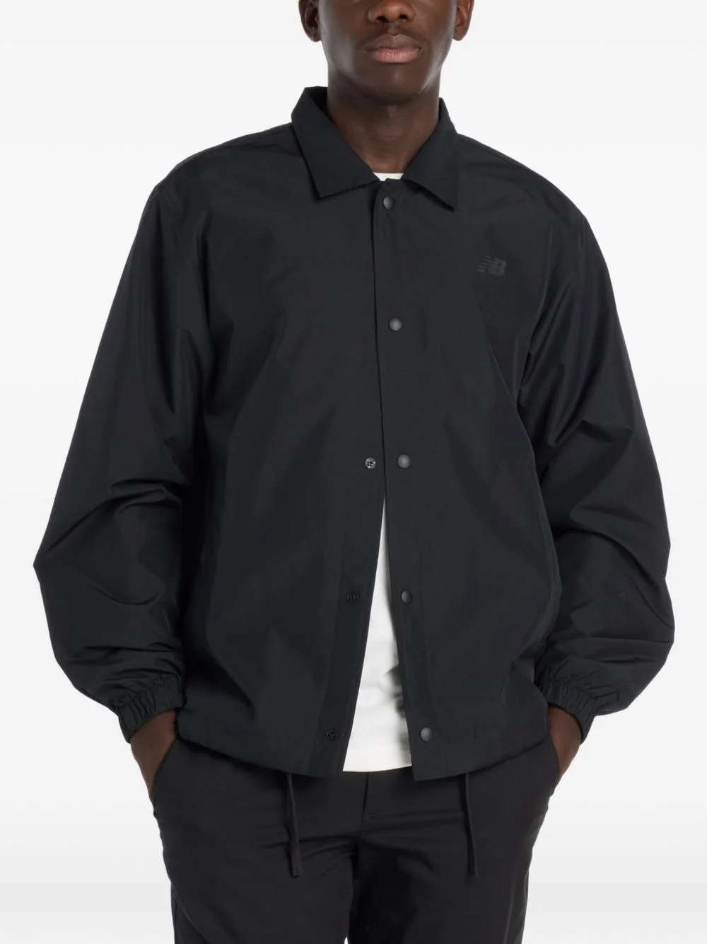 logo-detail jacket - 1