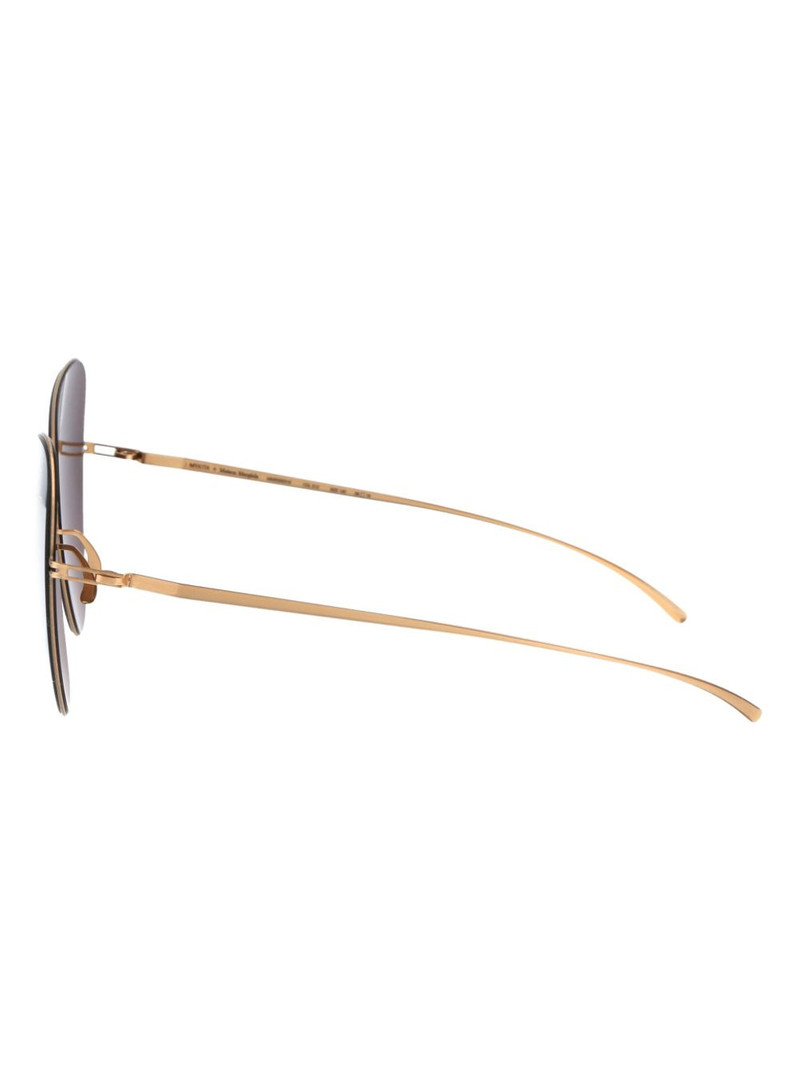 MYKITA MYKITA X MAISON MARGIELA mirrored sunglasses outlook