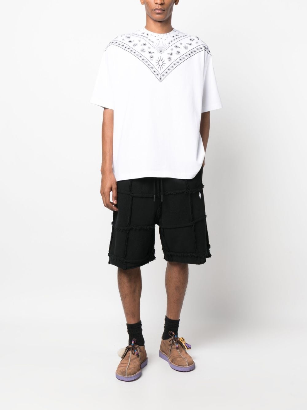 bandana-print cotton T-shirt - 2