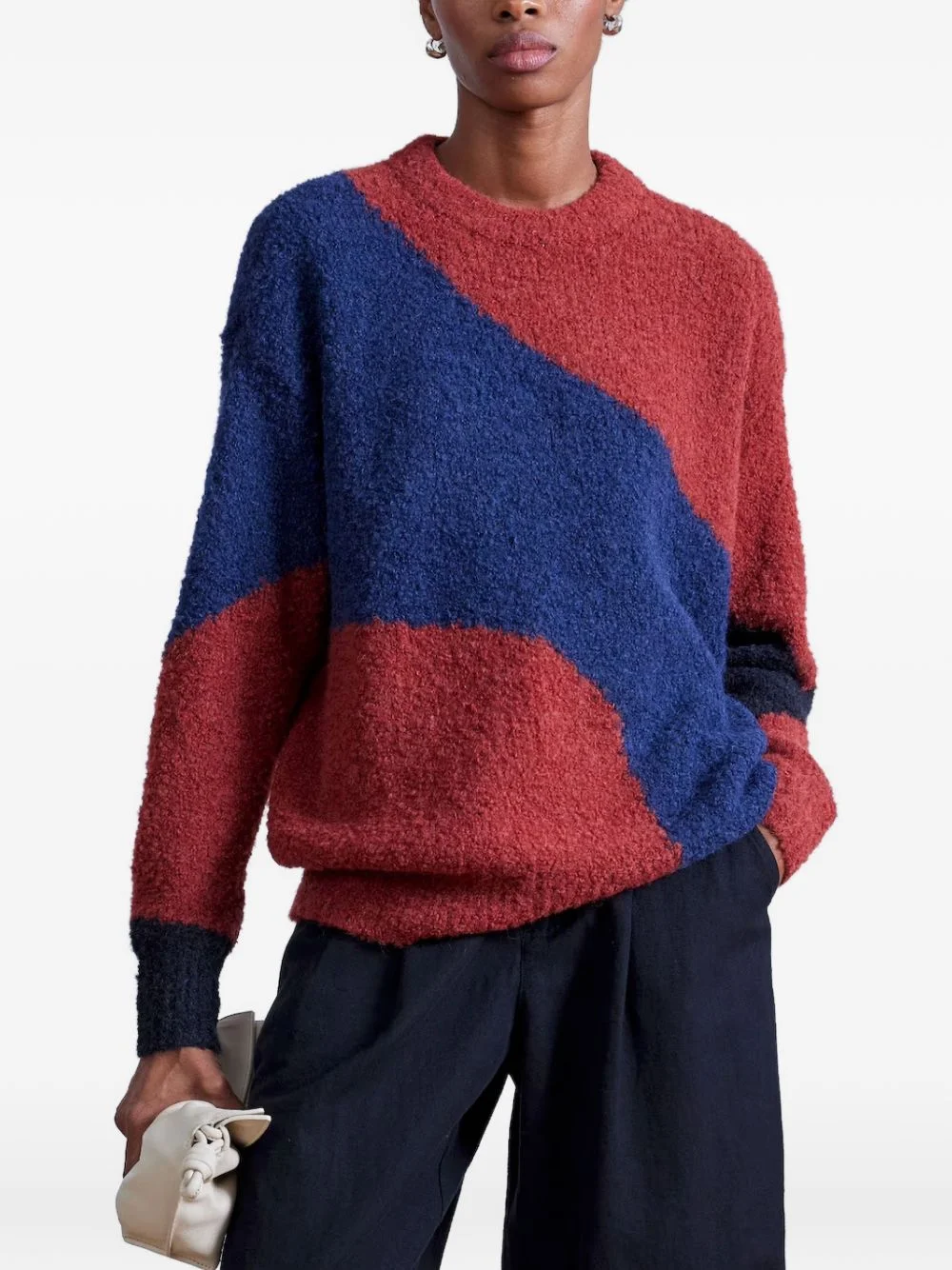 Elle textured sweater - 1