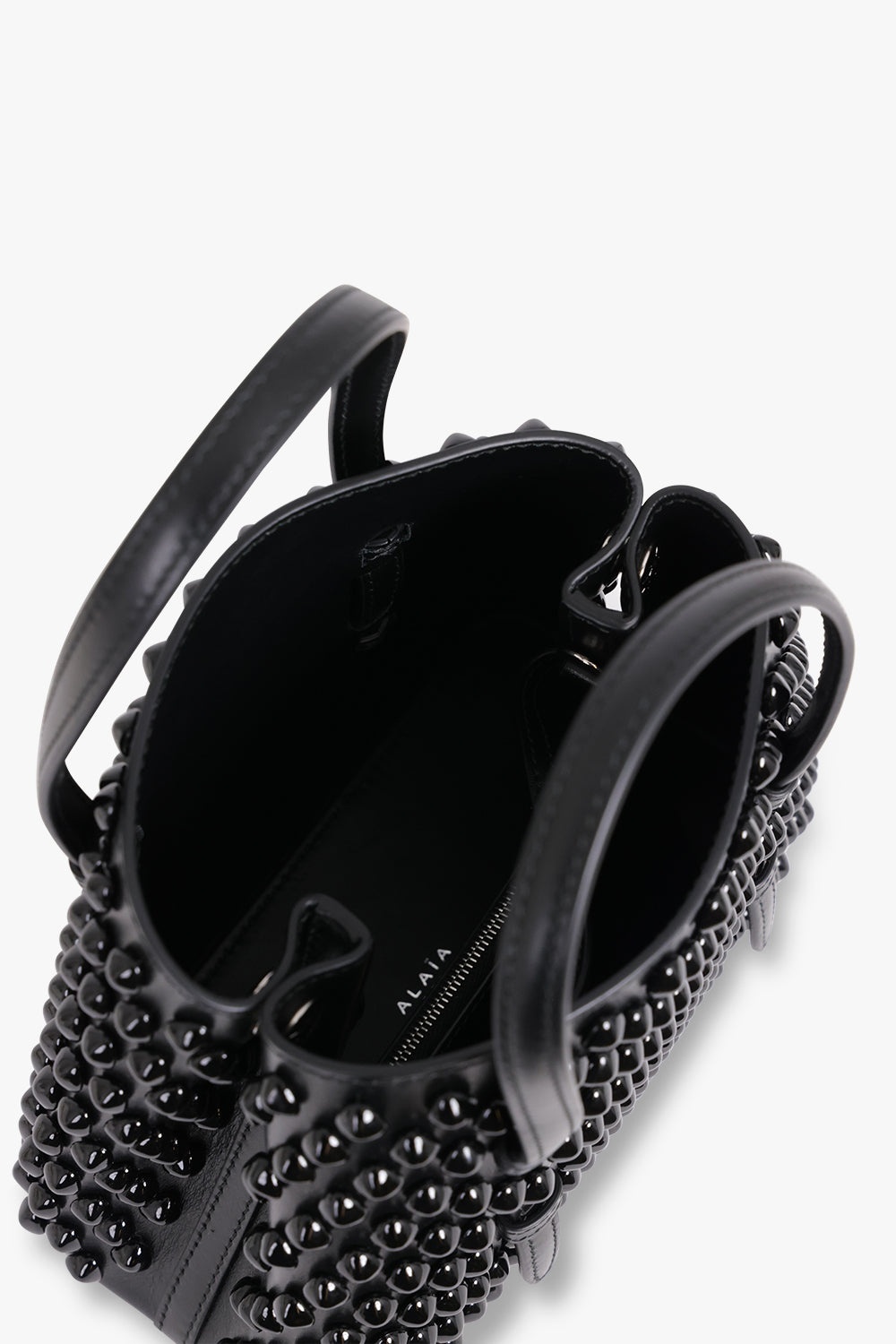 MINA 20 STUD EMBELLISHED MINI BAG | BLACK - 3