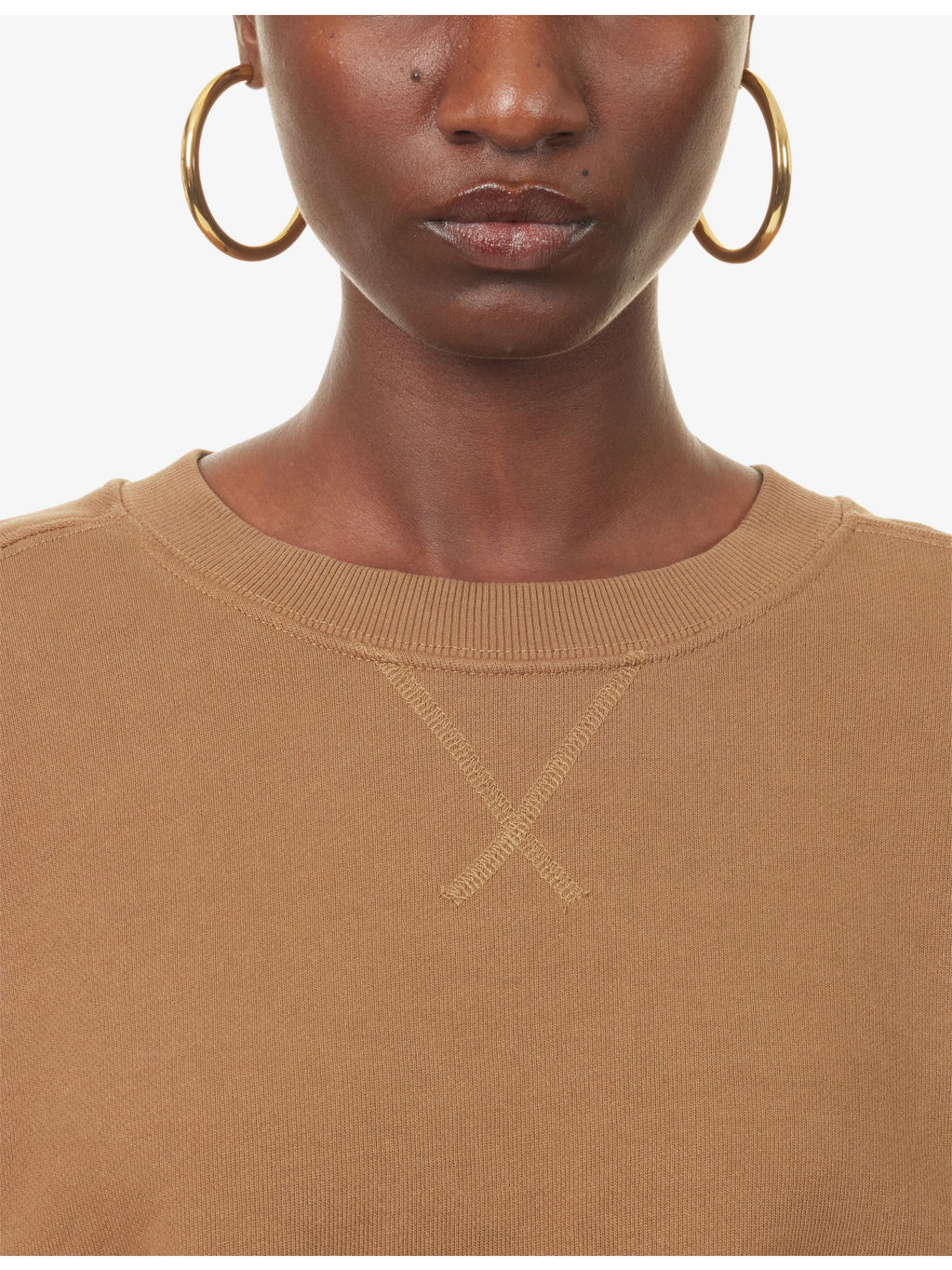 Box Round-Neck Cotton-Jersey Sweatshirt - 5