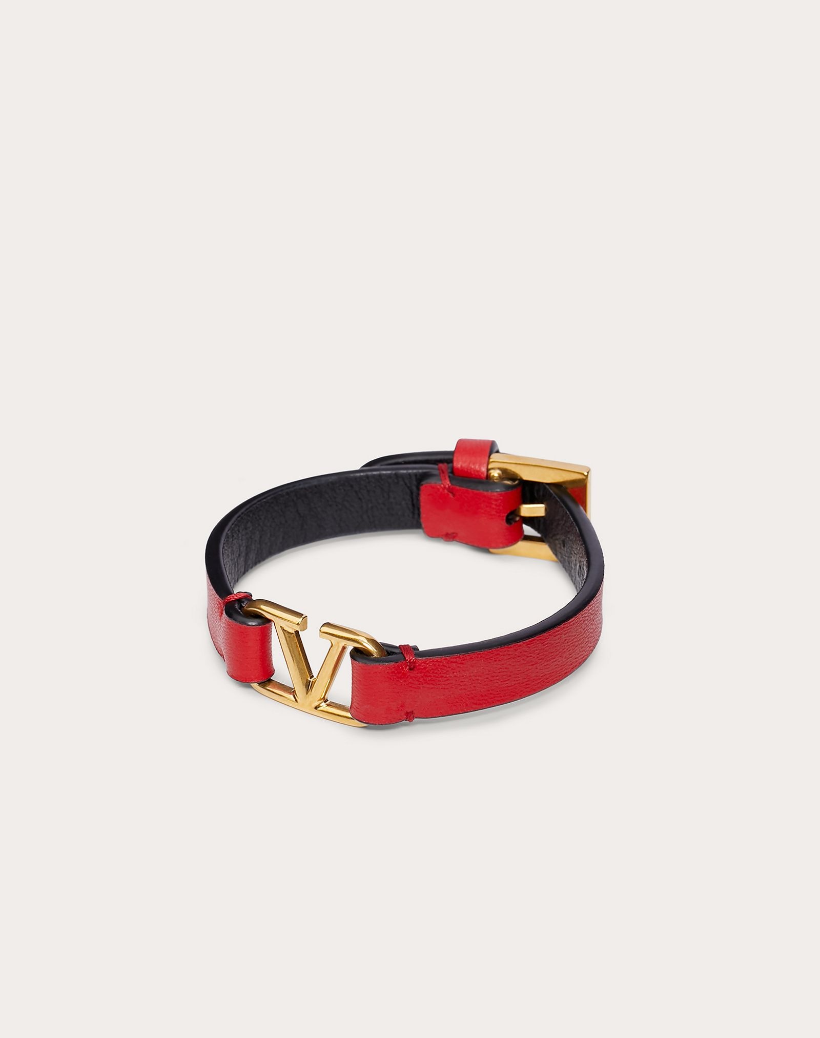 VLogo Signature Calfskin Bracelet - 3