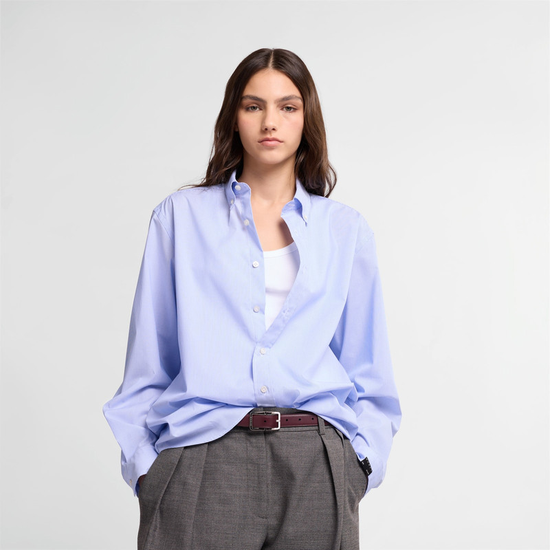 Shirt in milleraies poplin 3