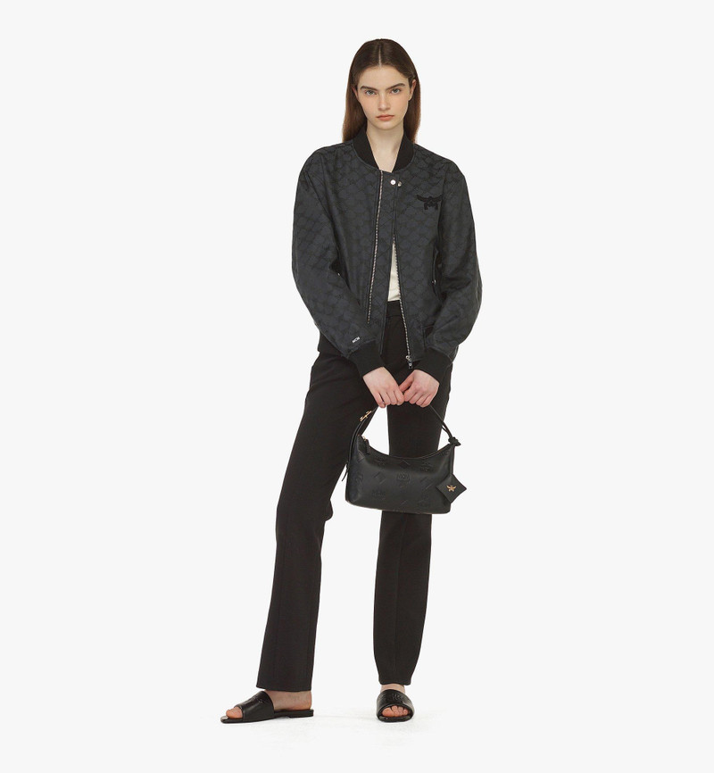 Aren Hobo in Maxi Monogram Leather 6